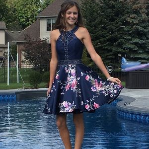 ⭐️Navy blue homecoming/prom dress! Worn once!